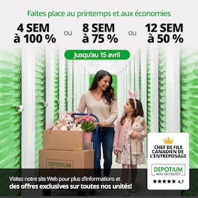 Depotium Mini Entrepôt - Montreal Downtown Promotion